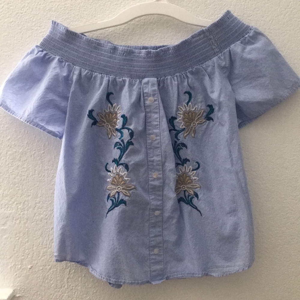 Off the shoulder top